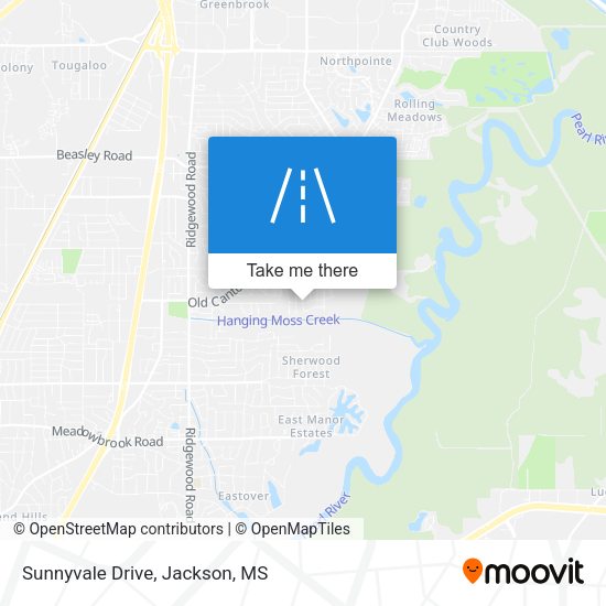 Sunnyvale Drive map