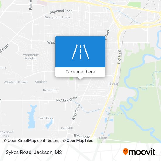 Mapa de Sykes Road