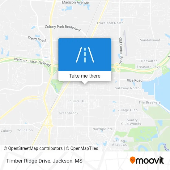 Timber Ridge Drive map