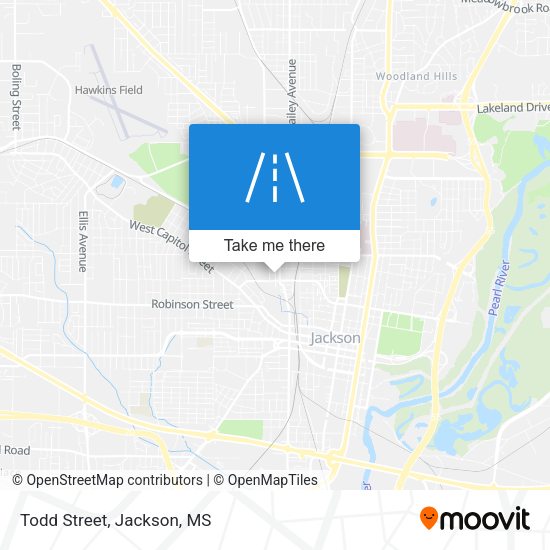 Mapa de Todd Street