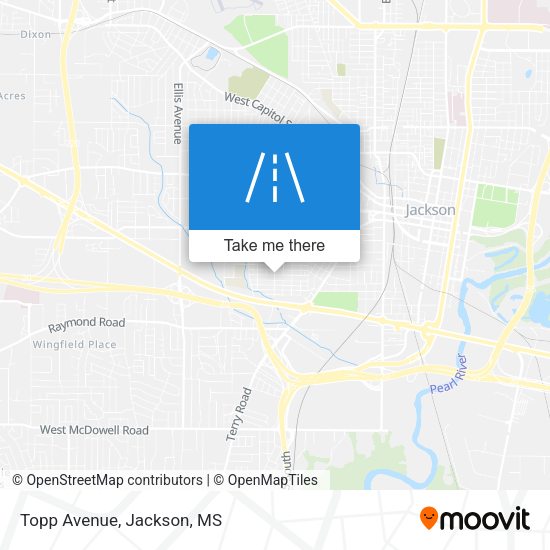 Mapa de Topp Avenue