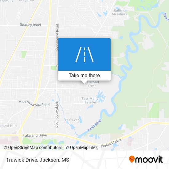 Trawick Drive map