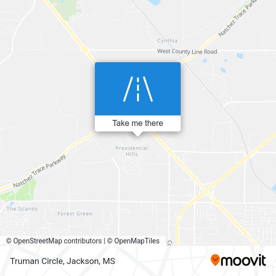 Mapa de Truman Circle