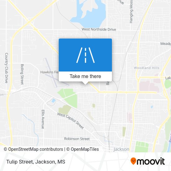 Mapa de Tulip Street