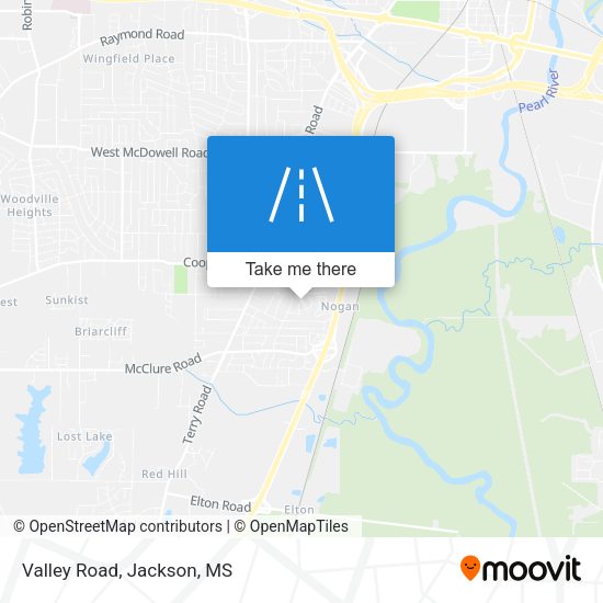 Mapa de Valley Road