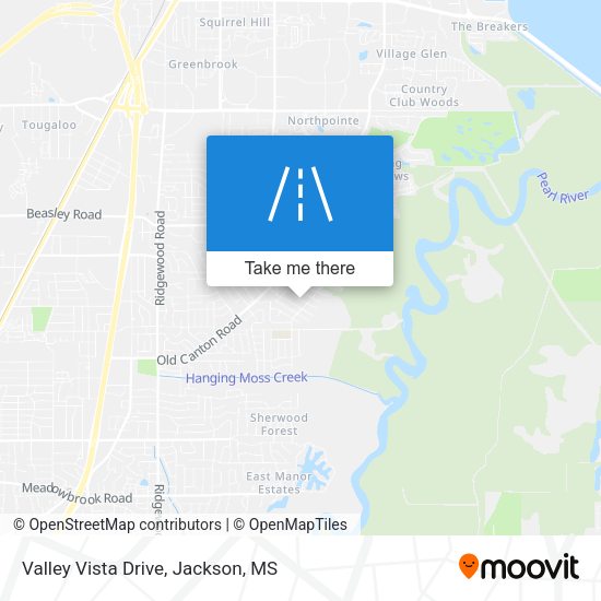 Mapa de Valley Vista Drive