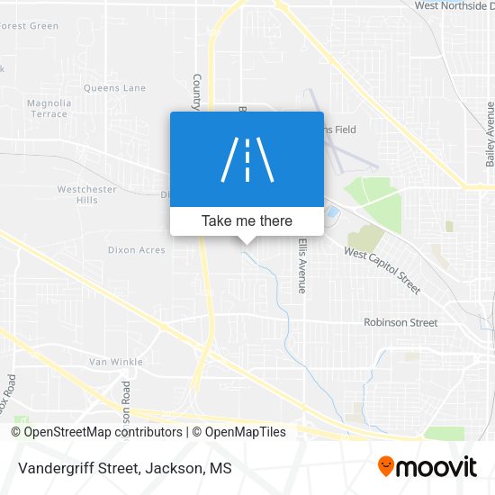 Vandergriff Street map
