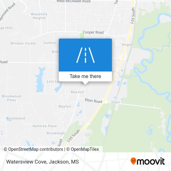 Mapa de Watersview Cove