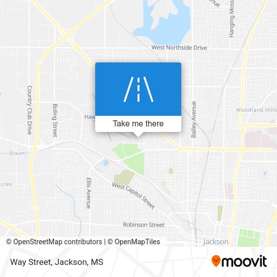 Mapa de Way Street