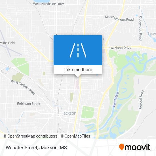 Mapa de Webster Street