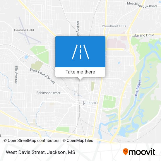 Mapa de West Davis Street