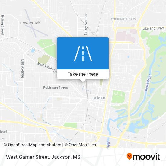 Mapa de West Garner Street