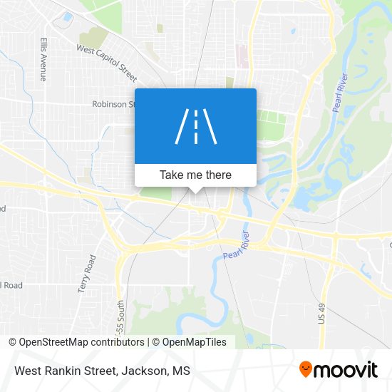 Mapa de West Rankin Street
