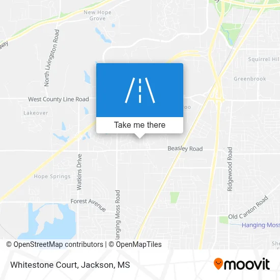 Whitestone Court map