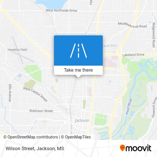 Mapa de Wilson Street