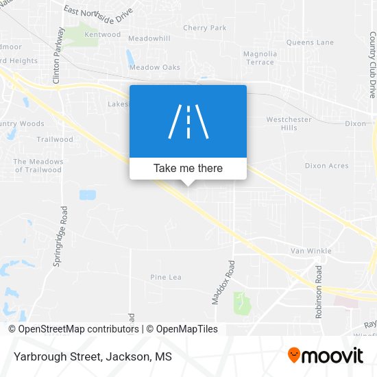 Mapa de Yarbrough Street