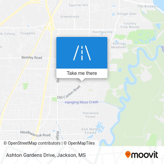 Mapa de Ashton Gardens Drive