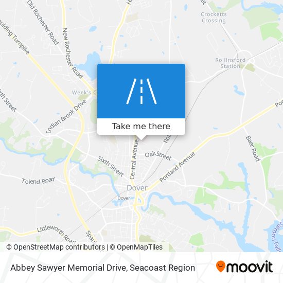 Mapa de Abbey Sawyer Memorial Drive