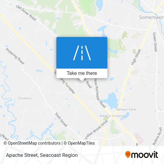 Apache Street map