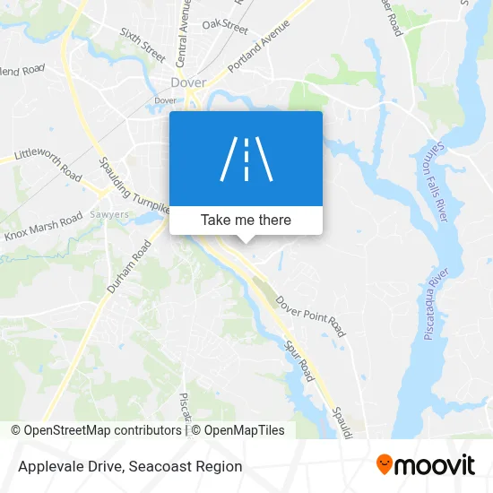 Applevale Drive map