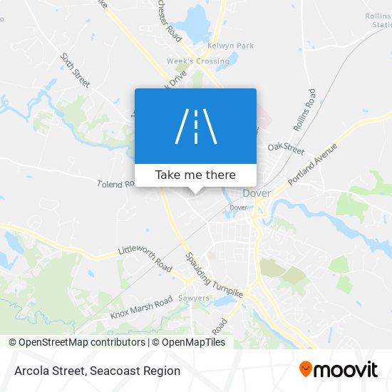 Arcola Street map