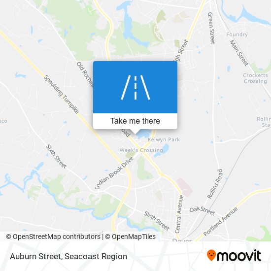 Mapa de Auburn Street