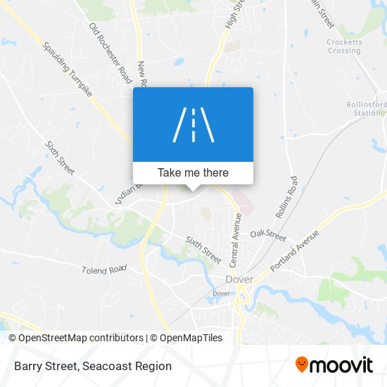 Mapa de Barry Street