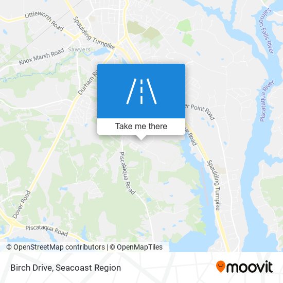 Birch Drive map