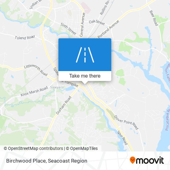 Birchwood Place map
