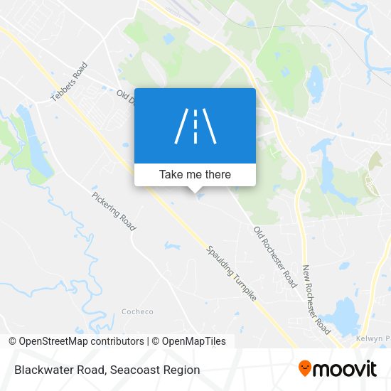 Blackwater Road map