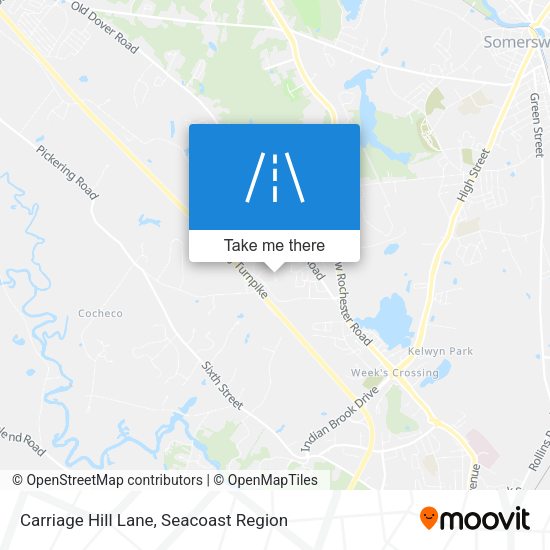Carriage Hill Lane map