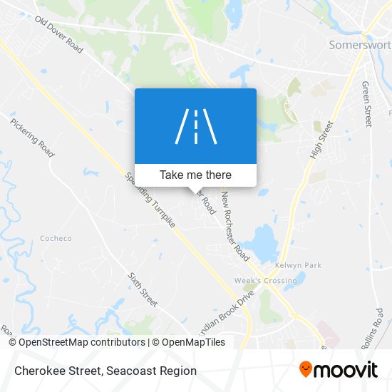 Cherokee Street map