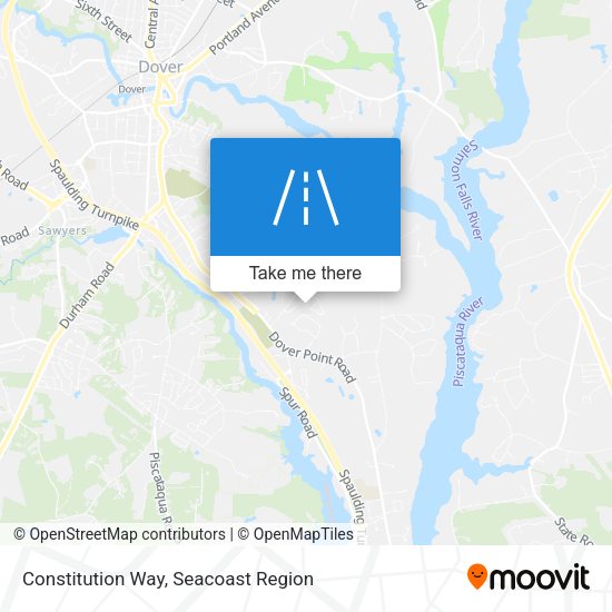 Mapa de Constitution Way