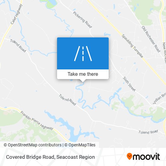 Mapa de Covered Bridge Road