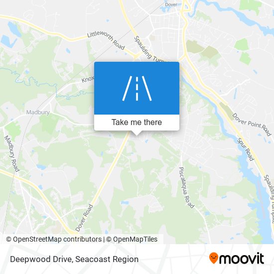 Deepwood Drive map