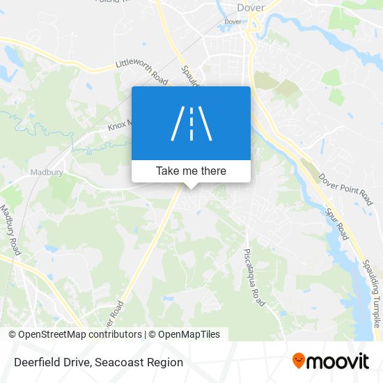 Deerfield Drive map