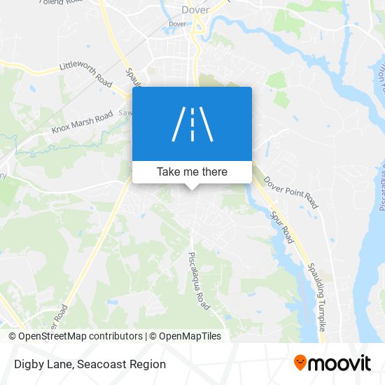 Mapa de Digby Lane