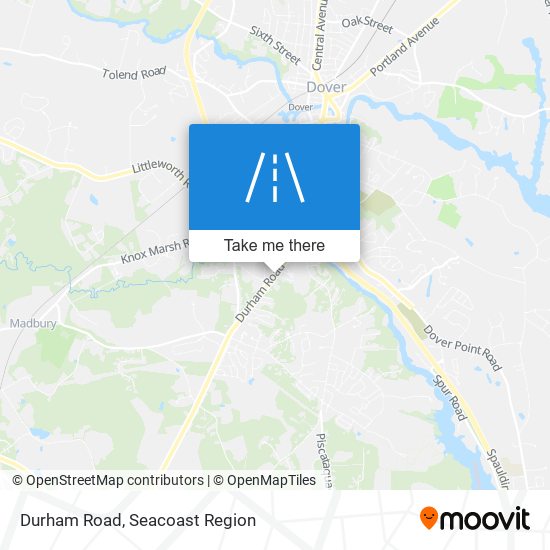 Durham Road map