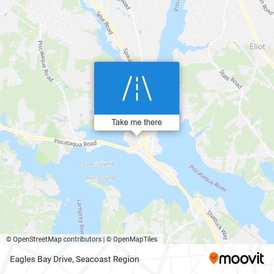 Eagles Bay Drive map