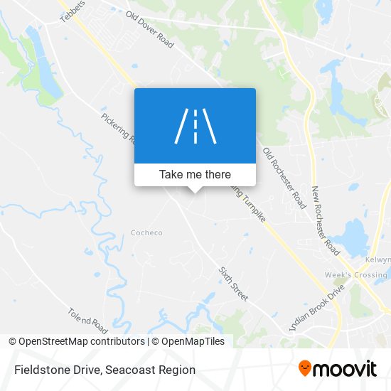 Fieldstone Drive map