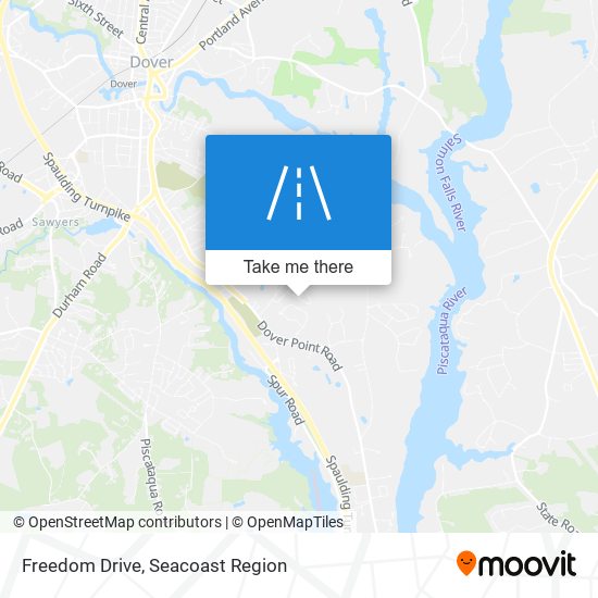 Mapa de Freedom Drive