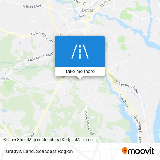 Mapa de Grady's Lane