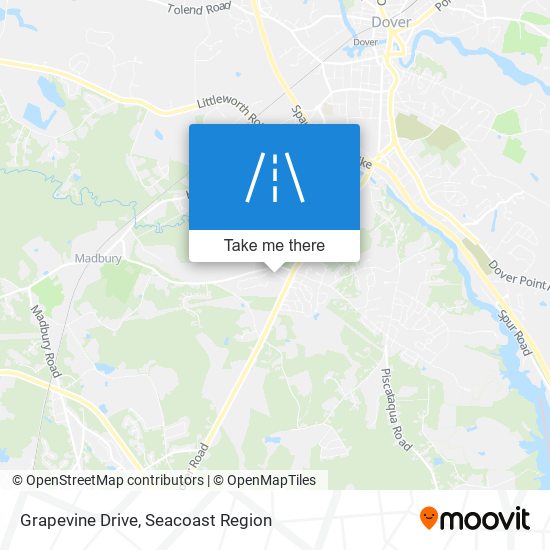 Grapevine Drive map