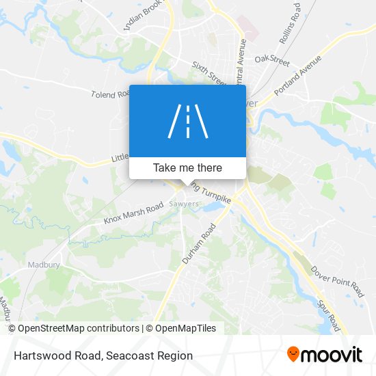 Hartswood Road map