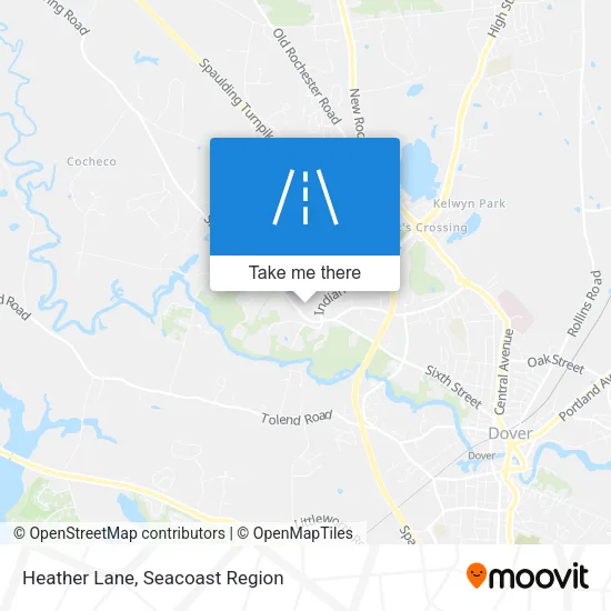 Mapa de Heather Lane