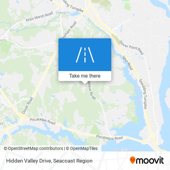 Mapa de Hidden Valley Drive