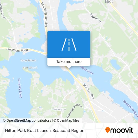 Mapa de Hilton Park Boat Launch