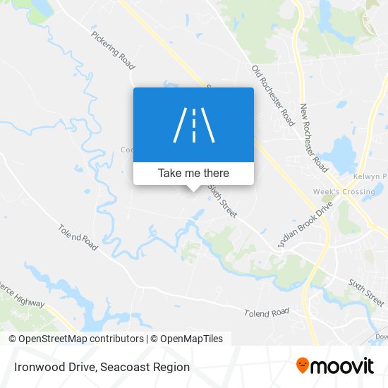 Ironwood Drive map