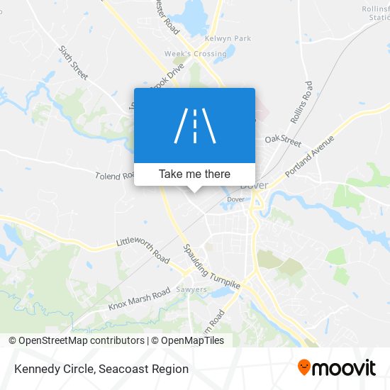 Kennedy Circle map