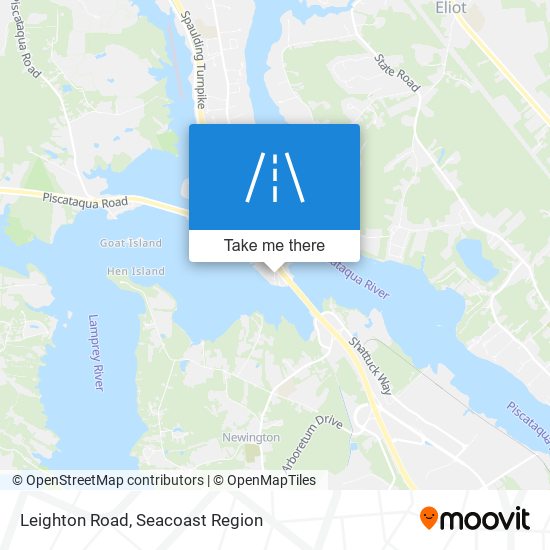 Mapa de Leighton Road